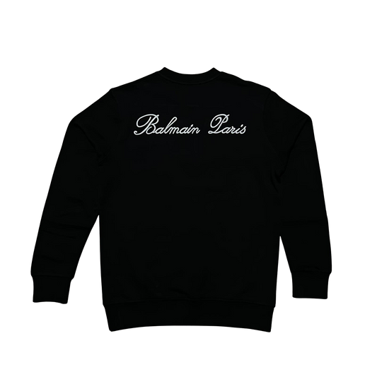 Balmain Paris Sırt Detaylı Sweatshirt