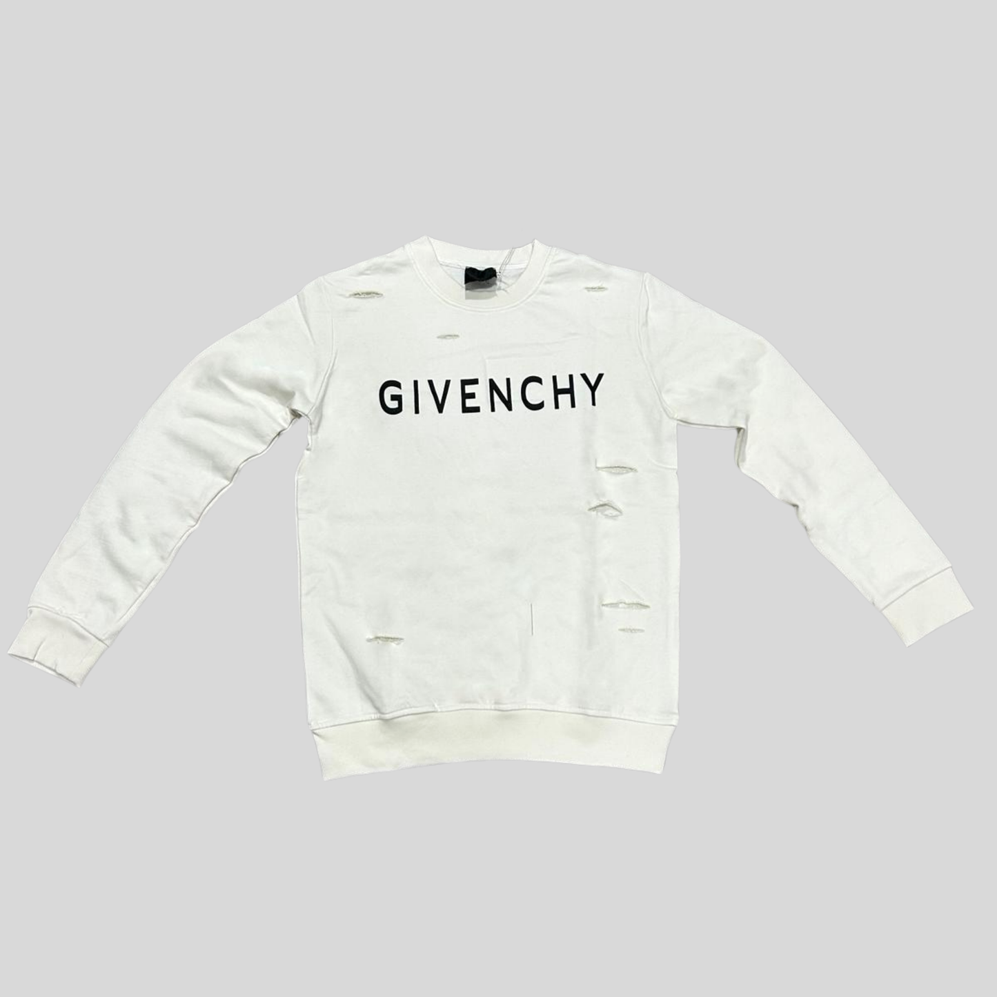 Givenchy Yırtık Detaylı Sweatshirt
