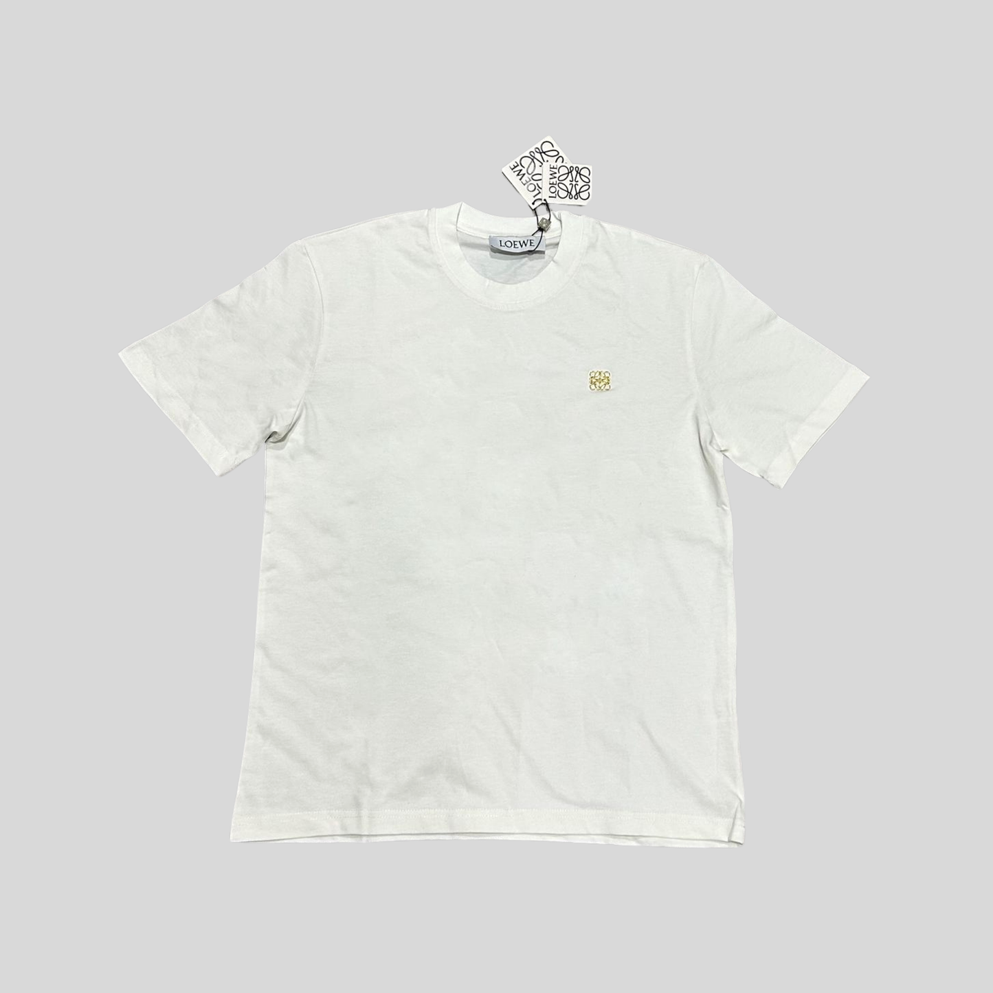 Loewe Beyaz Logo Detaylı T-Shirt